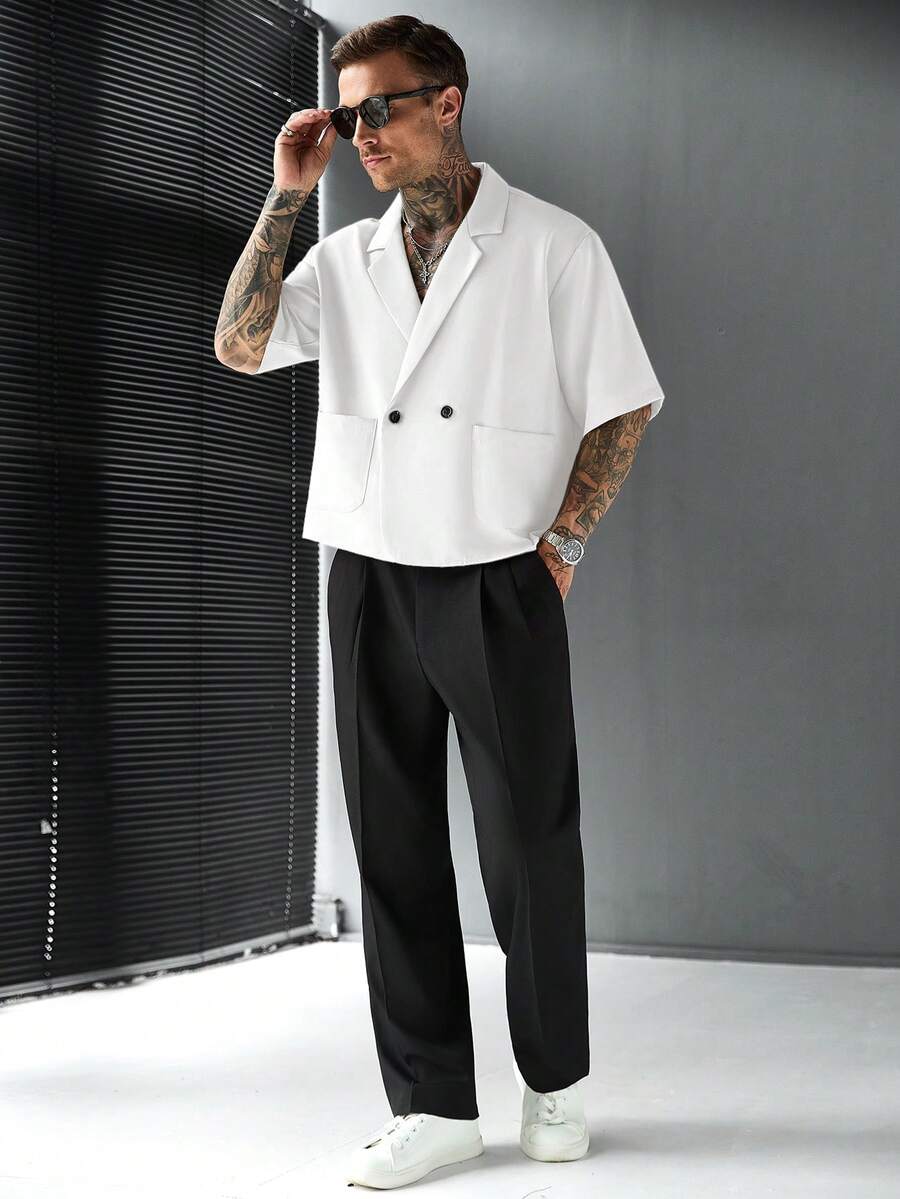 Camisa Pavtros Botões