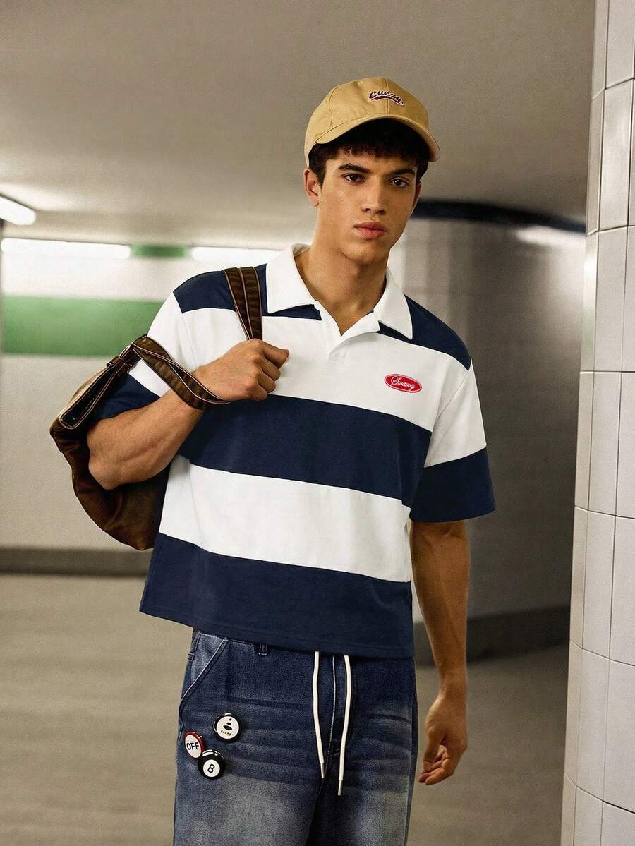 Camisa Polo Pavtros Oversized