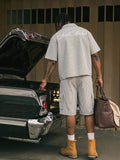 Conjunto Pavtros Studios Knit Retro Polo Shorts Set