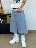 Bermuda Jorts Jeans Pavtros Studios Solidarity Statue