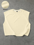 PAVTROS Regata Masculina de Verão Casual Fashion Street para Férias e Uso Diário, Estampa de Morango e Letras, Modelagem Solta, Holiday
