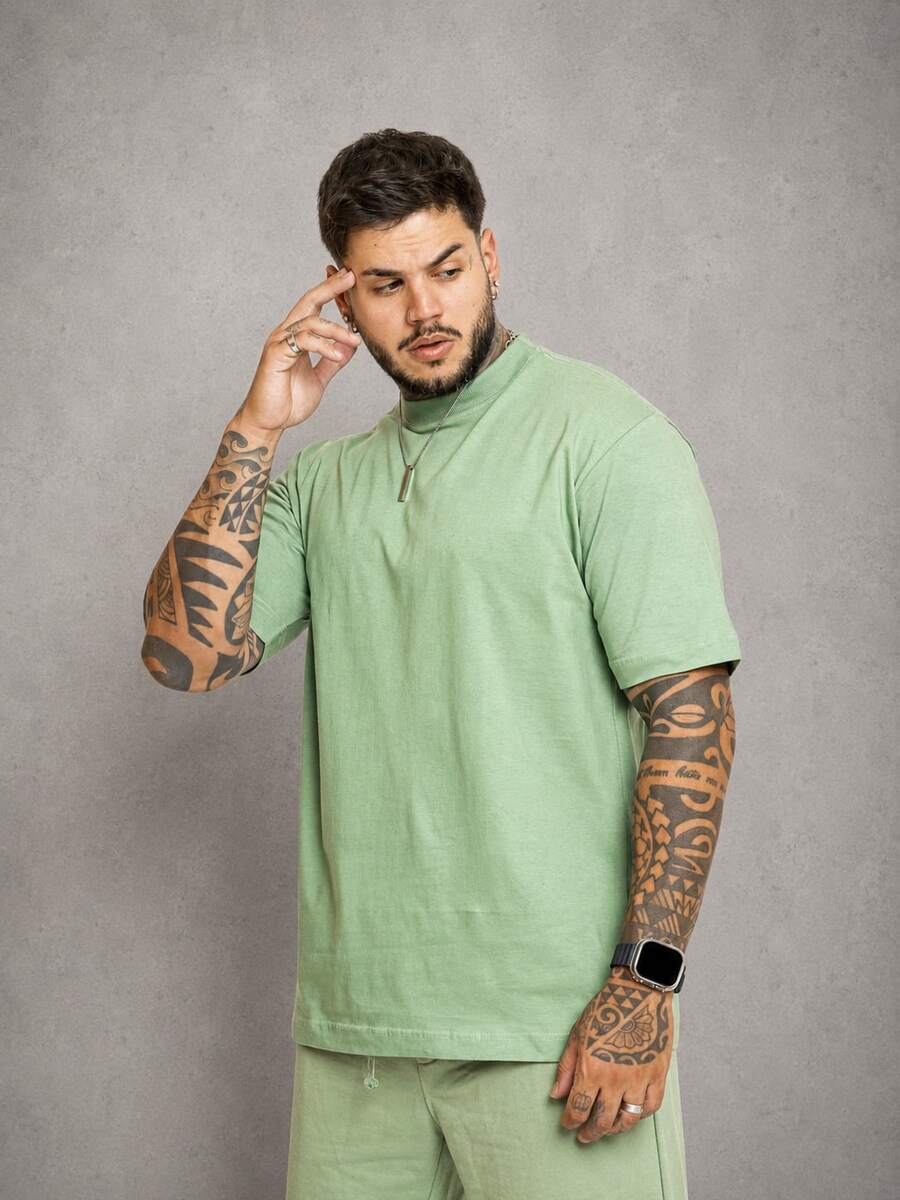 Kit Pavtros Oversized Street 5 Camisetas