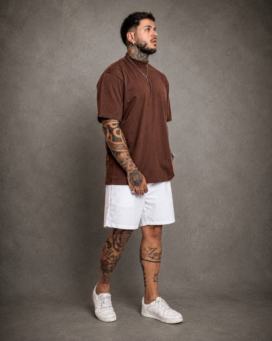 Kit Pavtros Oversized Street 5 Camisetas