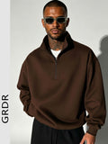 Moletom com Zíper GRDR para Homens, Outono/Inverno