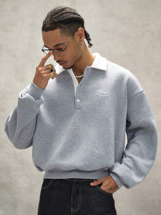 Moletom Pavtros Studios Aurora Thermal Polo Sweatshirt