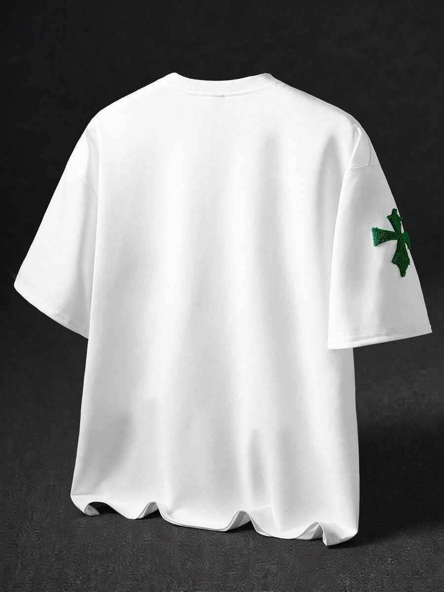 Camiseta Pavtros Estampa Cruzada
