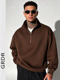 Moletom com Zíper GRDR para Homens, Outono/Inverno