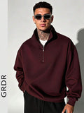 Moletom com Zíper GRDR para Homens, Outono/Inverno