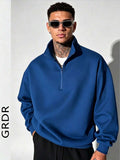 Moletom com Zíper GRDR para Homens, Outono/Inverno