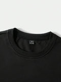 PAVTROS Camiseta Masculina Oversize de Manga Curta Estilo Graffiti de Rua, Camiseta Cropped de Manga Curta com Gola Redonda e Ajuste Solto, Estilo Hip-Hop de Rua Americano, Rua Retrô, Personalizada, Dança de Rua, Skate, Rap, Graffiti, Subcultura, Solta, E