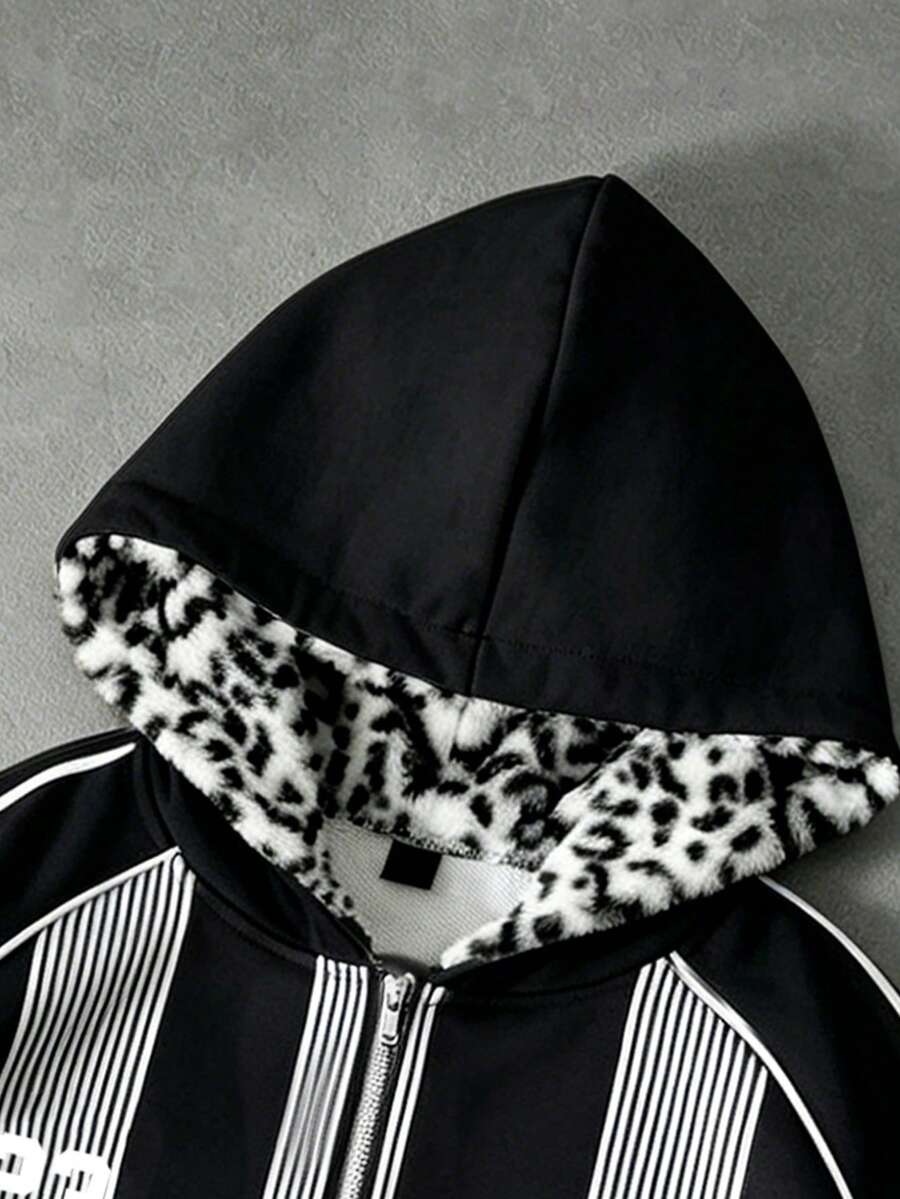 Moletom Pavtros Pelúcia Leopardo