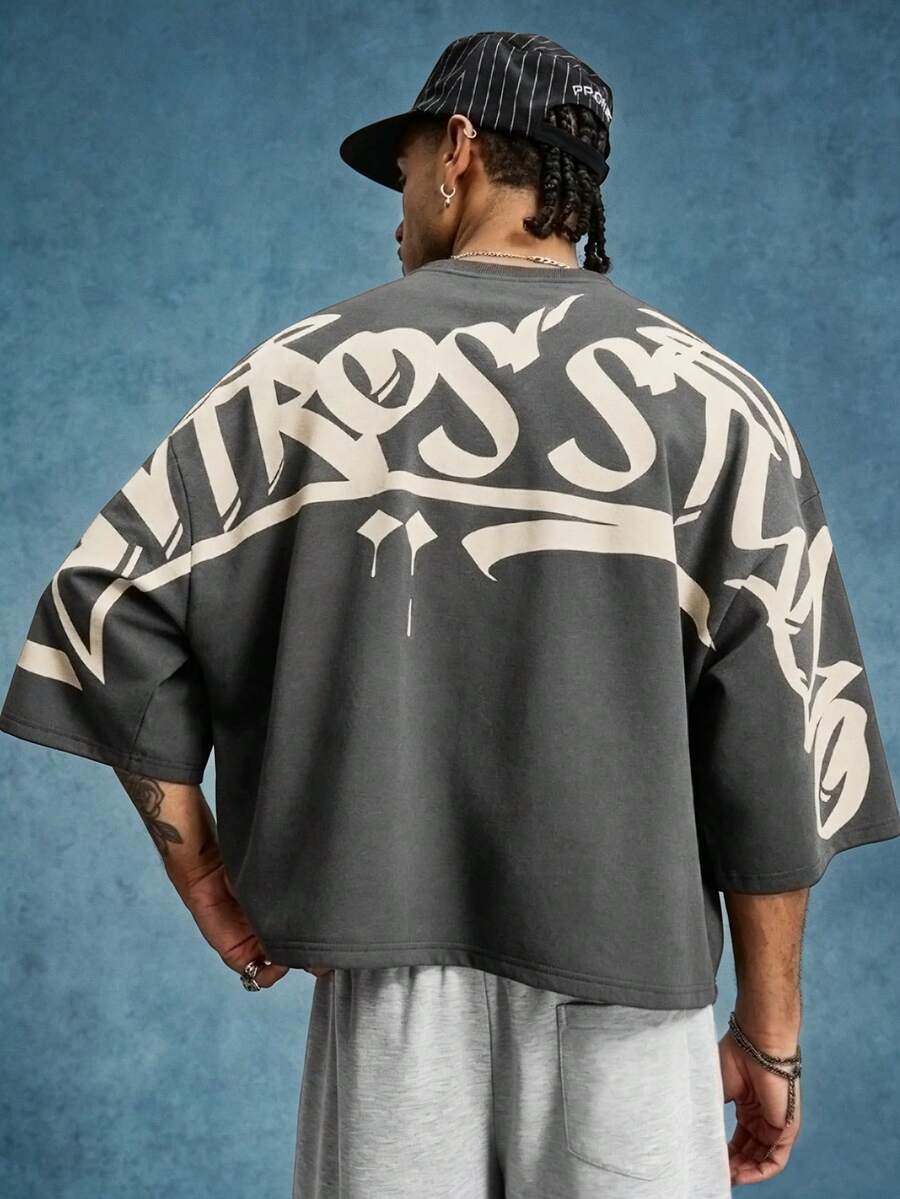 Camiseta Pavtros Studios Graffiti Tag Oversized