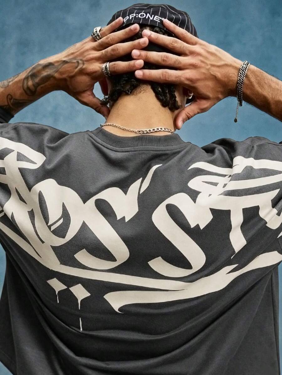 Camiseta Pavtros Studios Graffiti Tag Oversized