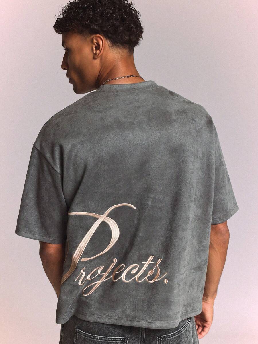 Camiseta Streetwear Masculina na cor Preto — Signature (foto 23)