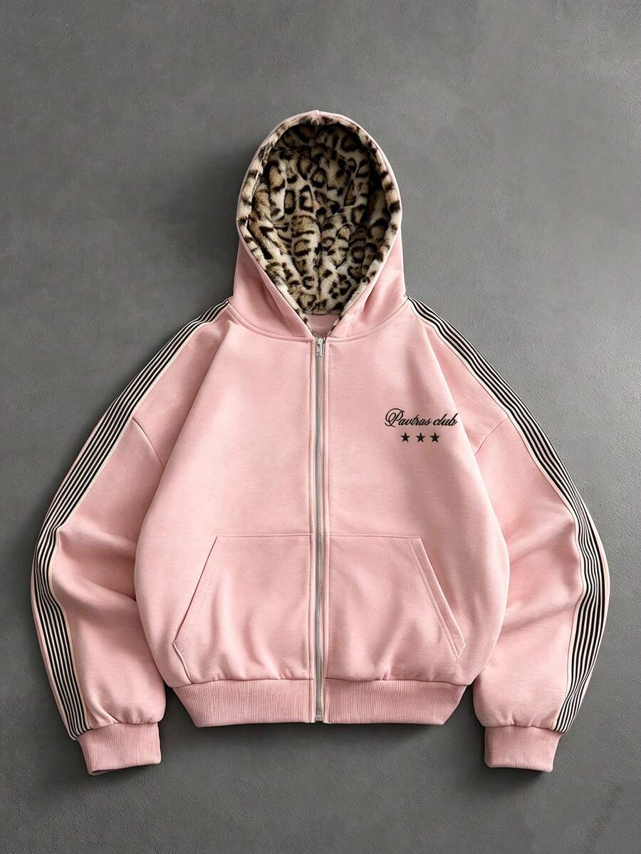Moletom Pavtros Pelúcia Leopardo