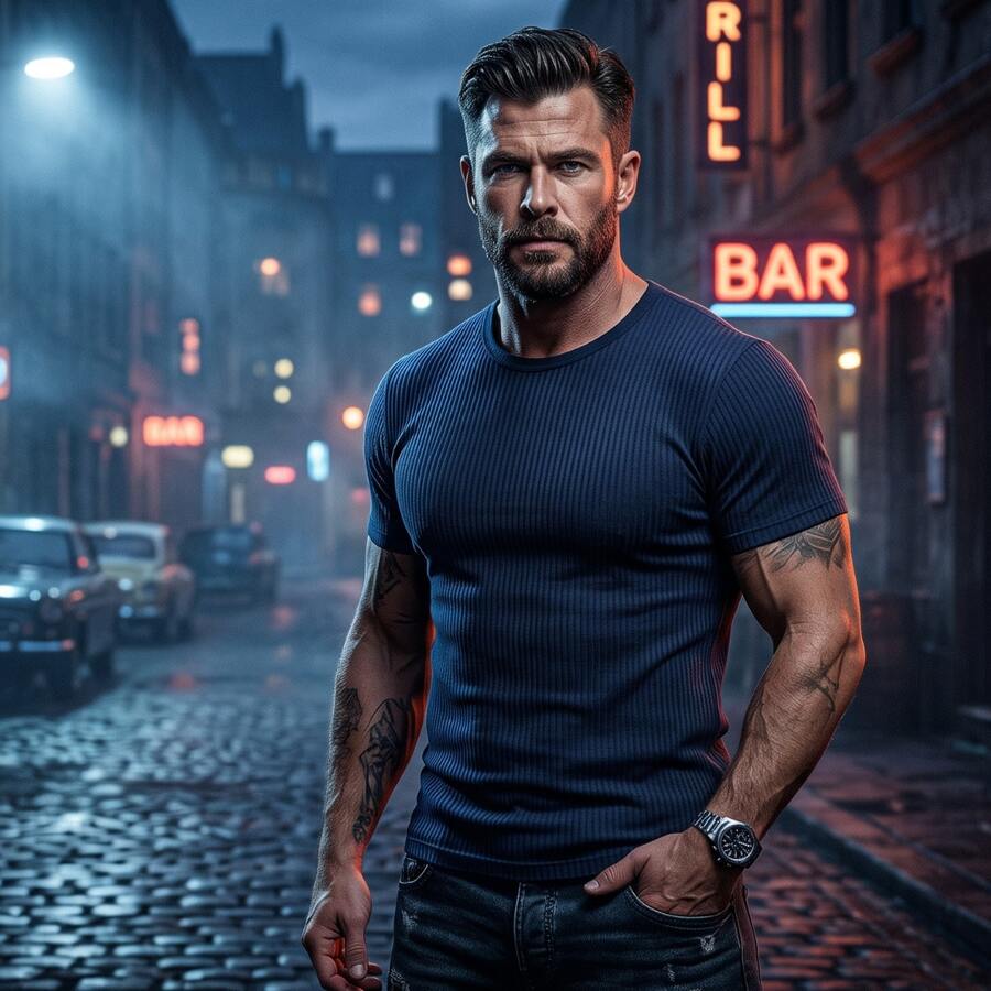 Camiseta Justa Americana Canelada Gringa Camiseta Slim Estilo Casual Masculino Premium Primavera Verão