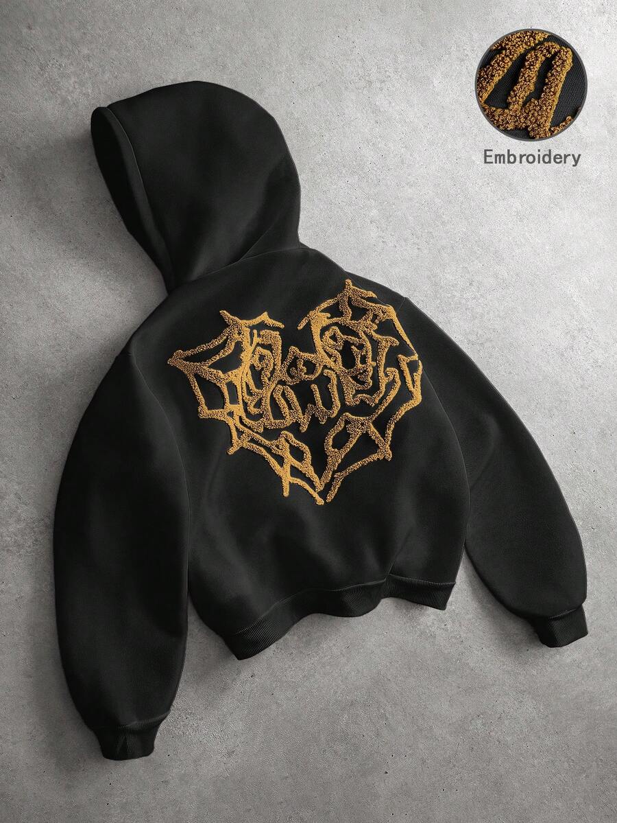 Moletom Pavtros Oversized Grafite Preto