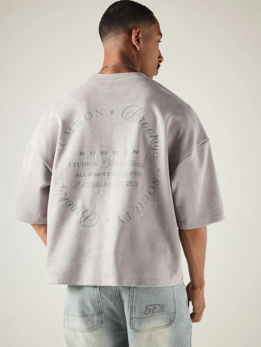 Camiseta Pavtros Bordado Costas