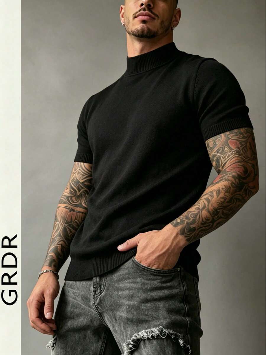 Camiseta Pavtros Listrada Minimalista