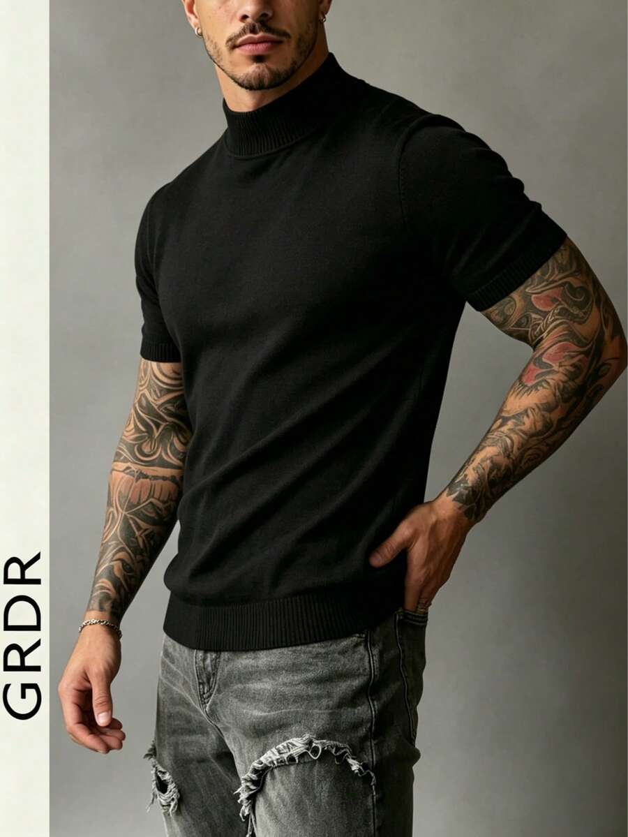 Camiseta Pavtros Listrada Minimalista
