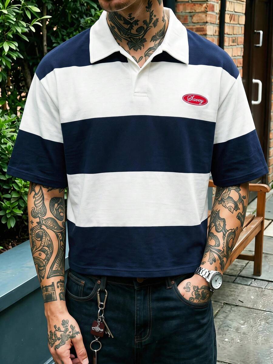 Camisa Polo Pavtros Oversized