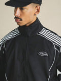 Jaqueta Pavtros Three-Stripe Track Jacket Black