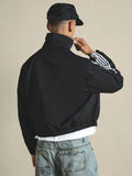 Jaqueta Pavtros Three-Stripe Track Jacket Black