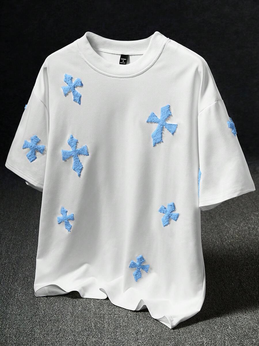Camiseta Pavtros Estampa Cruzada