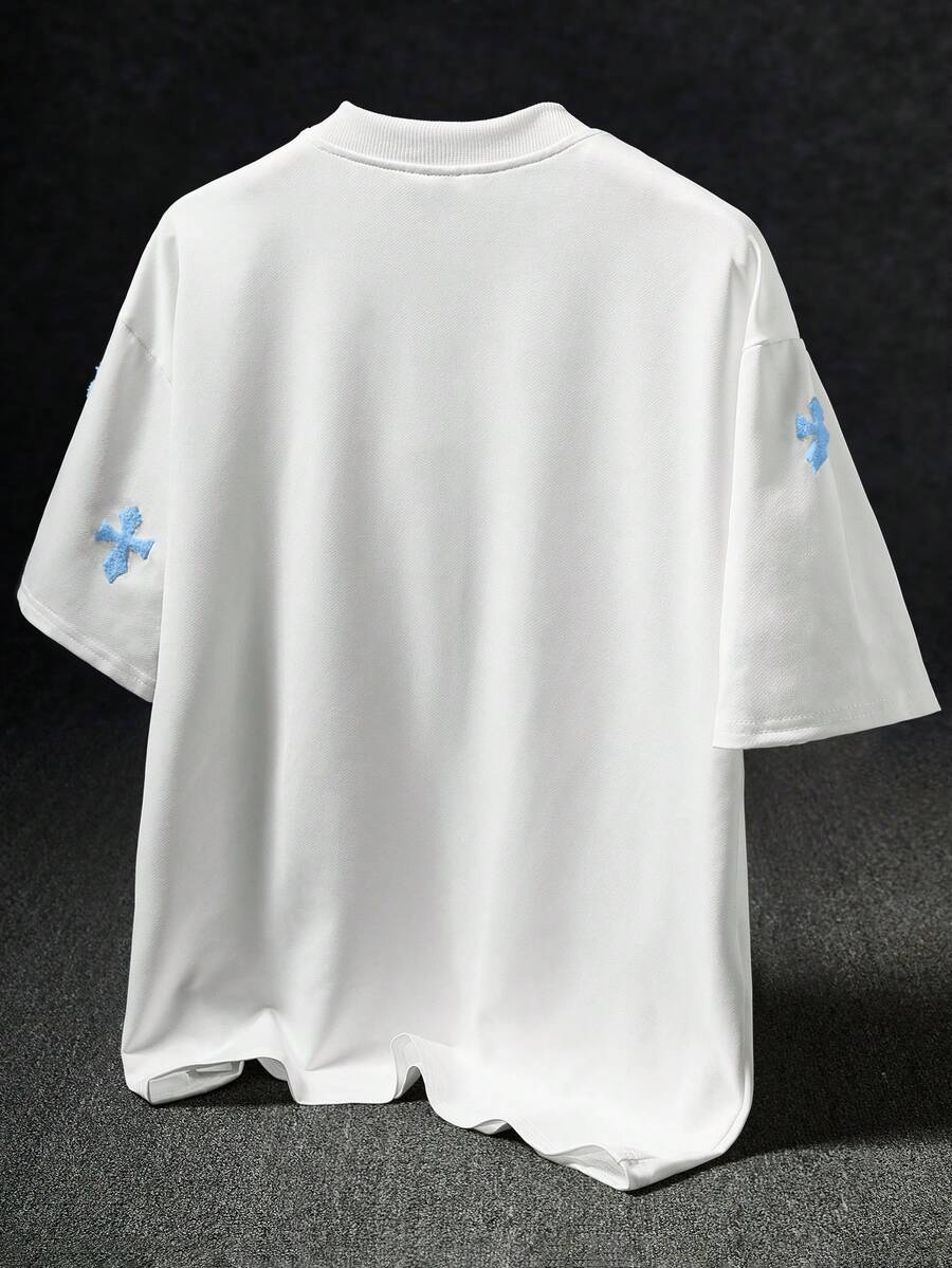 Camiseta Pavtros Estampa Cruzada