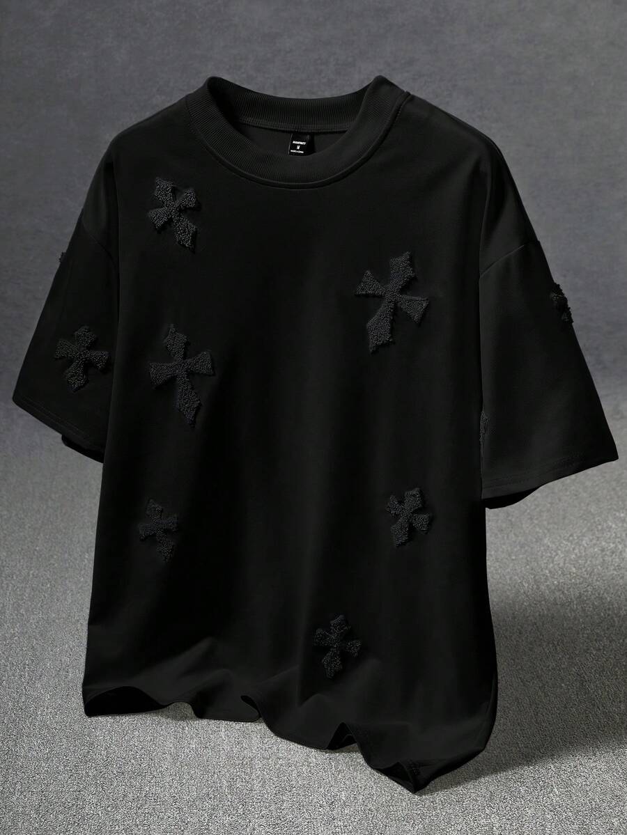 Camiseta Pavtros Estampa Cruzada