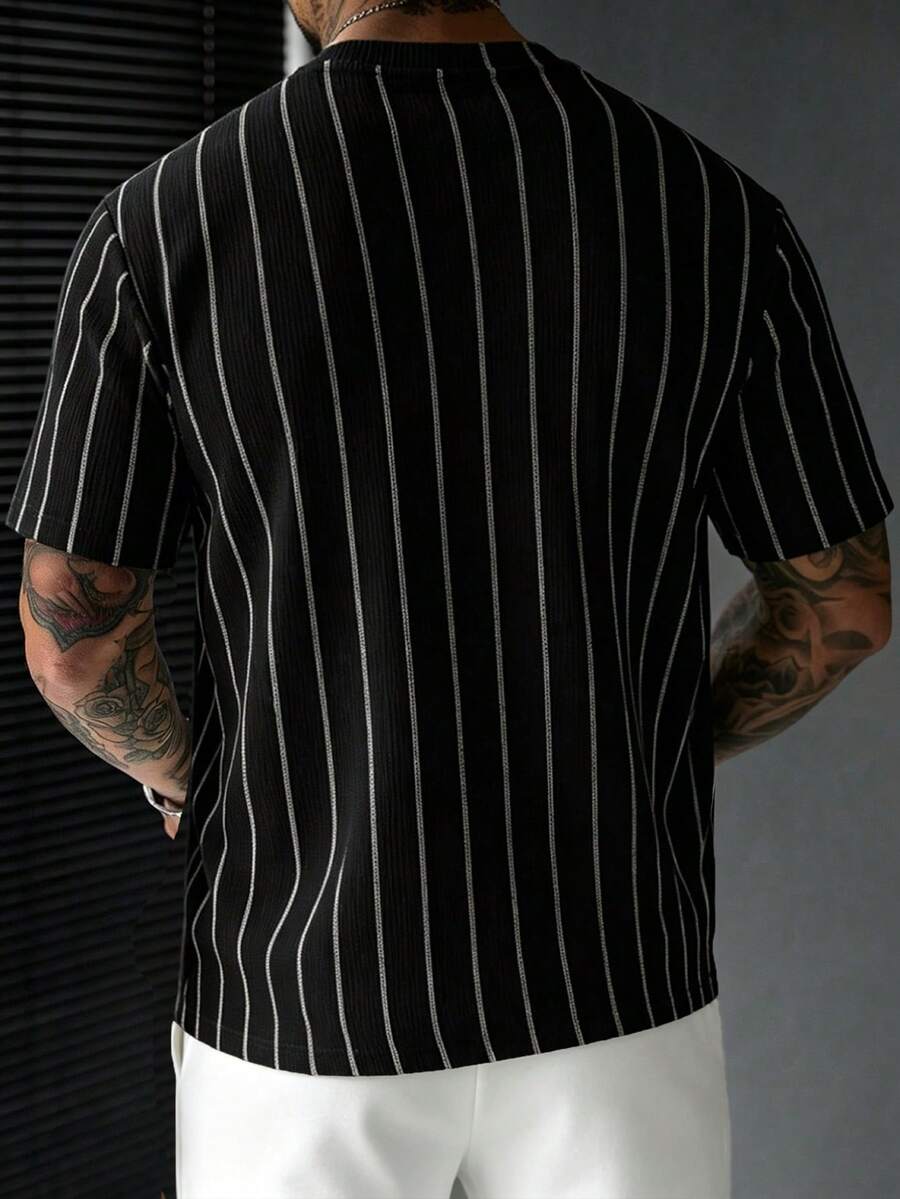 Camiseta Pavtros Jacquard Logotipo