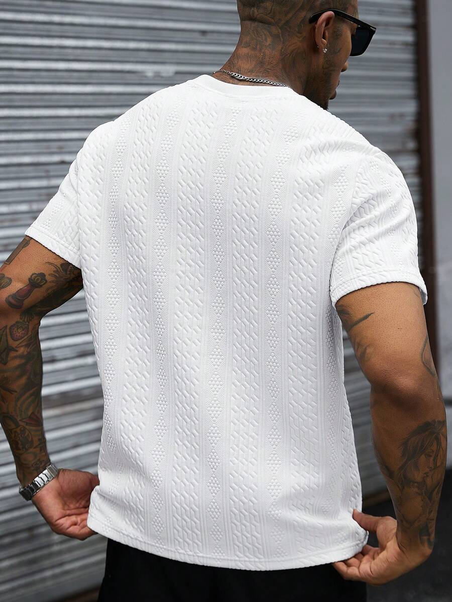 Camiseta Pavtros Jacquard Logotipo