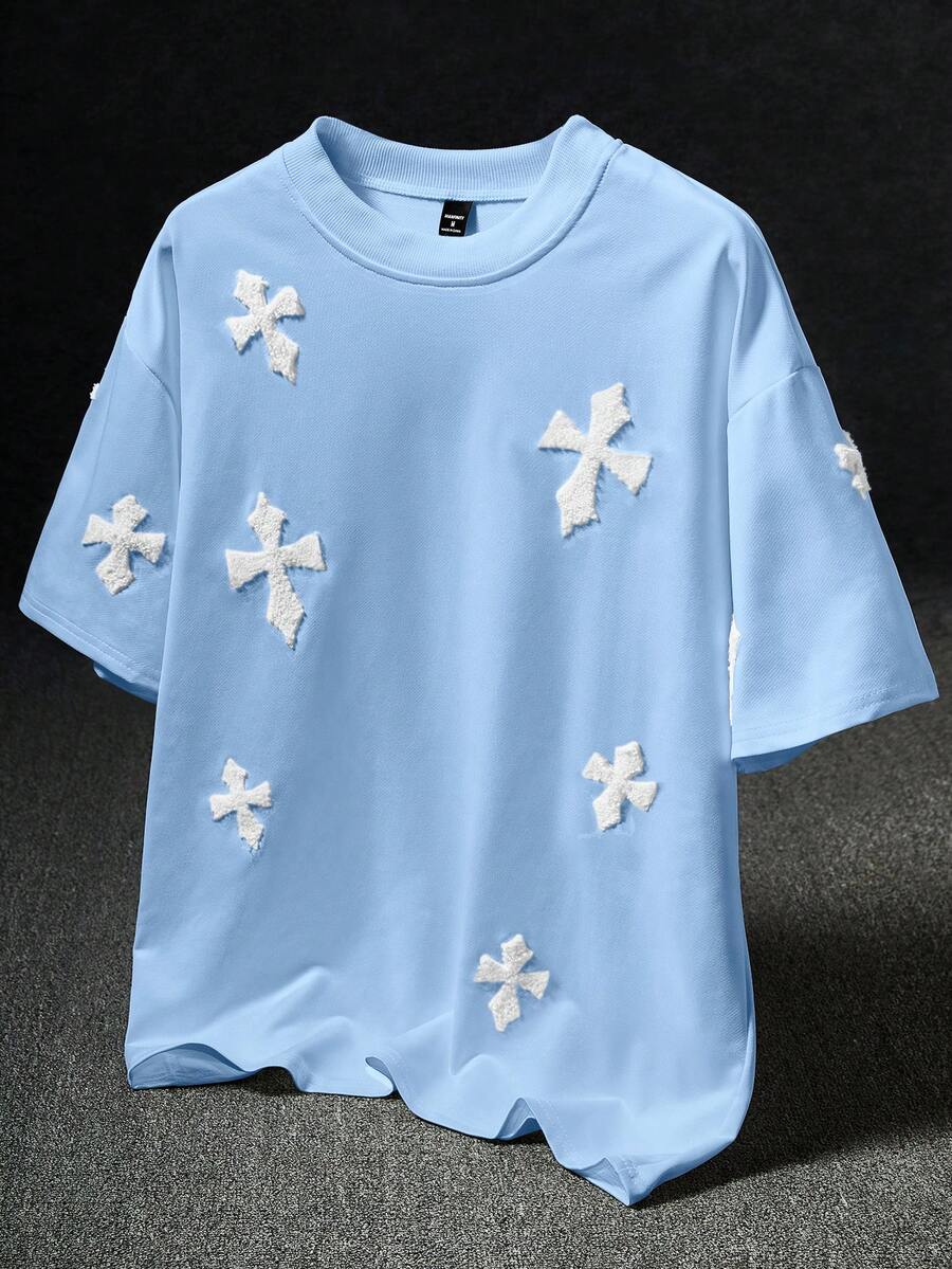 Camiseta Pavtros Estampa Cruzada
