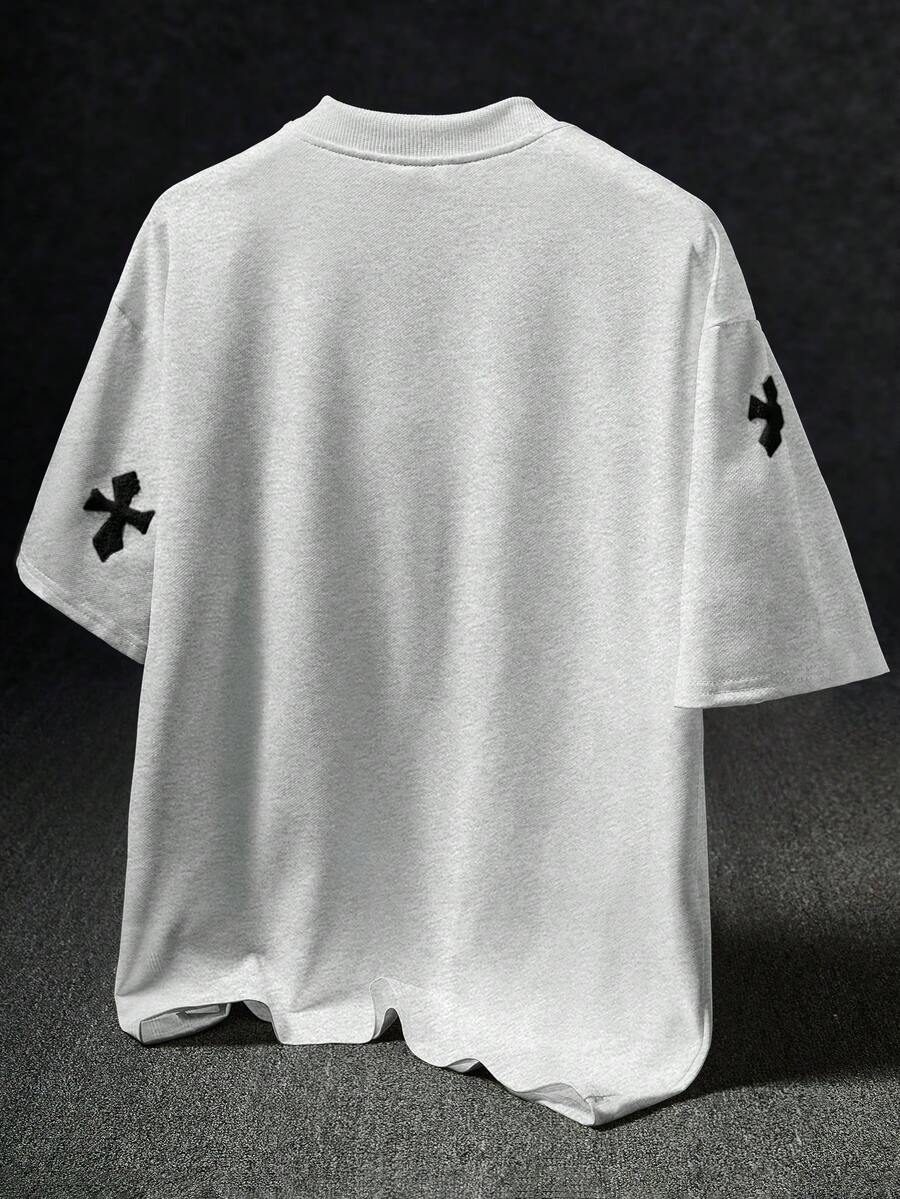 Camiseta Pavtros Estampa Cruzada
