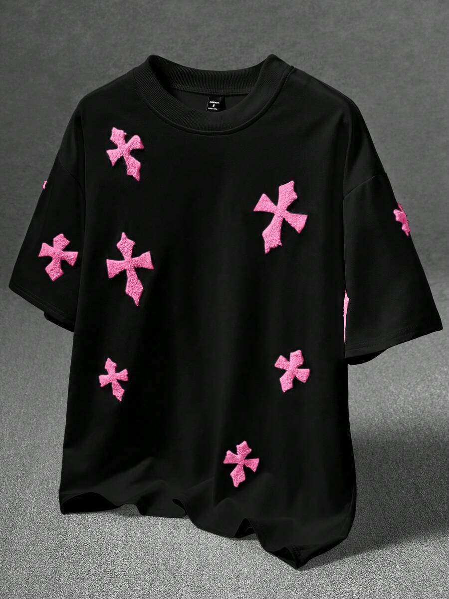 Camiseta Pavtros Estampa Cruzada
