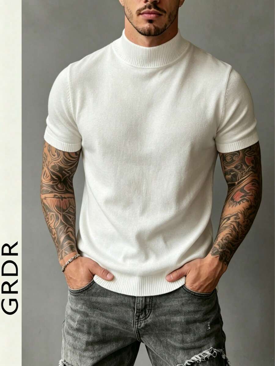 Camiseta Pavtros Listrada Minimalista