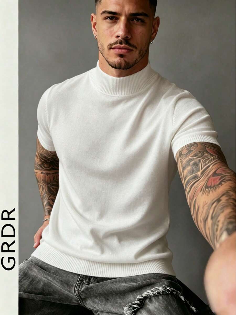 Camiseta Pavtros Listrada Minimalista