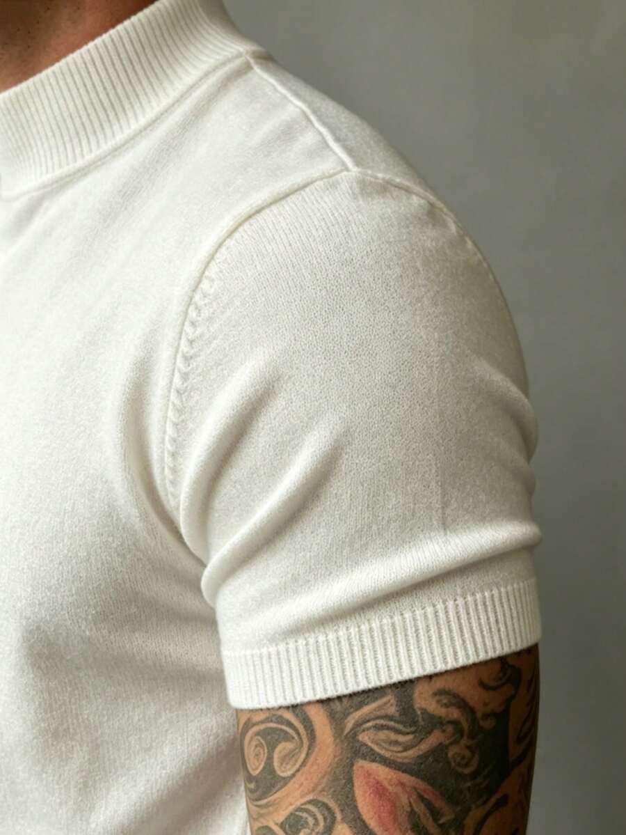 Camiseta Pavtros Listrada Minimalista