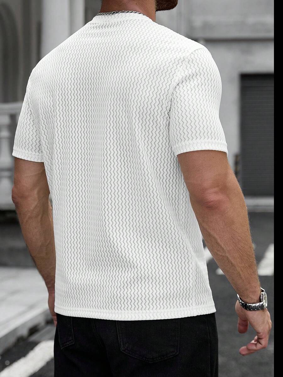 Camiseta Pavtros Jacquard Logotipo