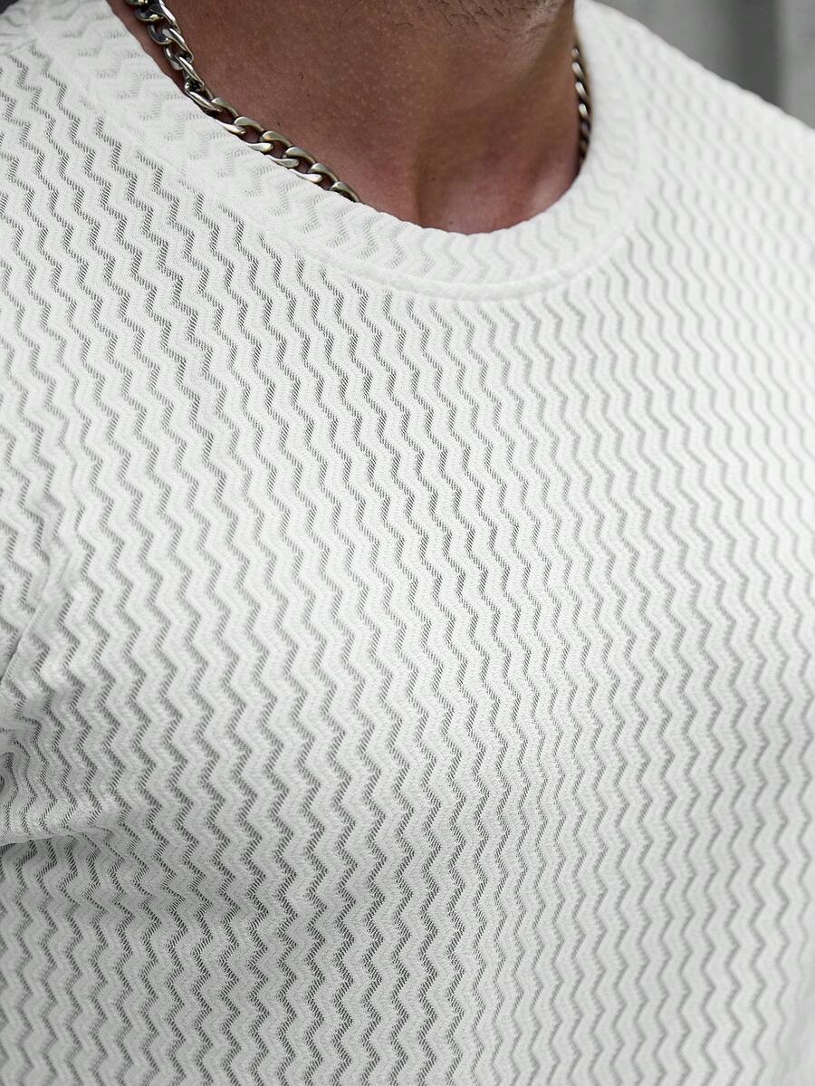 Camiseta Pavtros Jacquard Logotipo