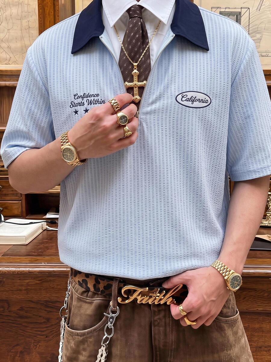 Camisa Polo Pavtros Oversized
