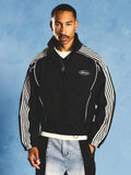 Jaqueta Pavtros Three-Stripe Track Jacket Black