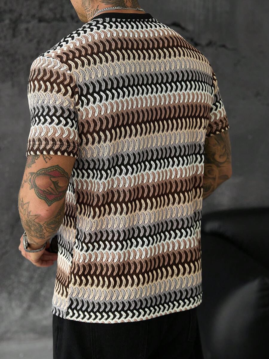 Camiseta Pavtros Jacquard Logotipo
