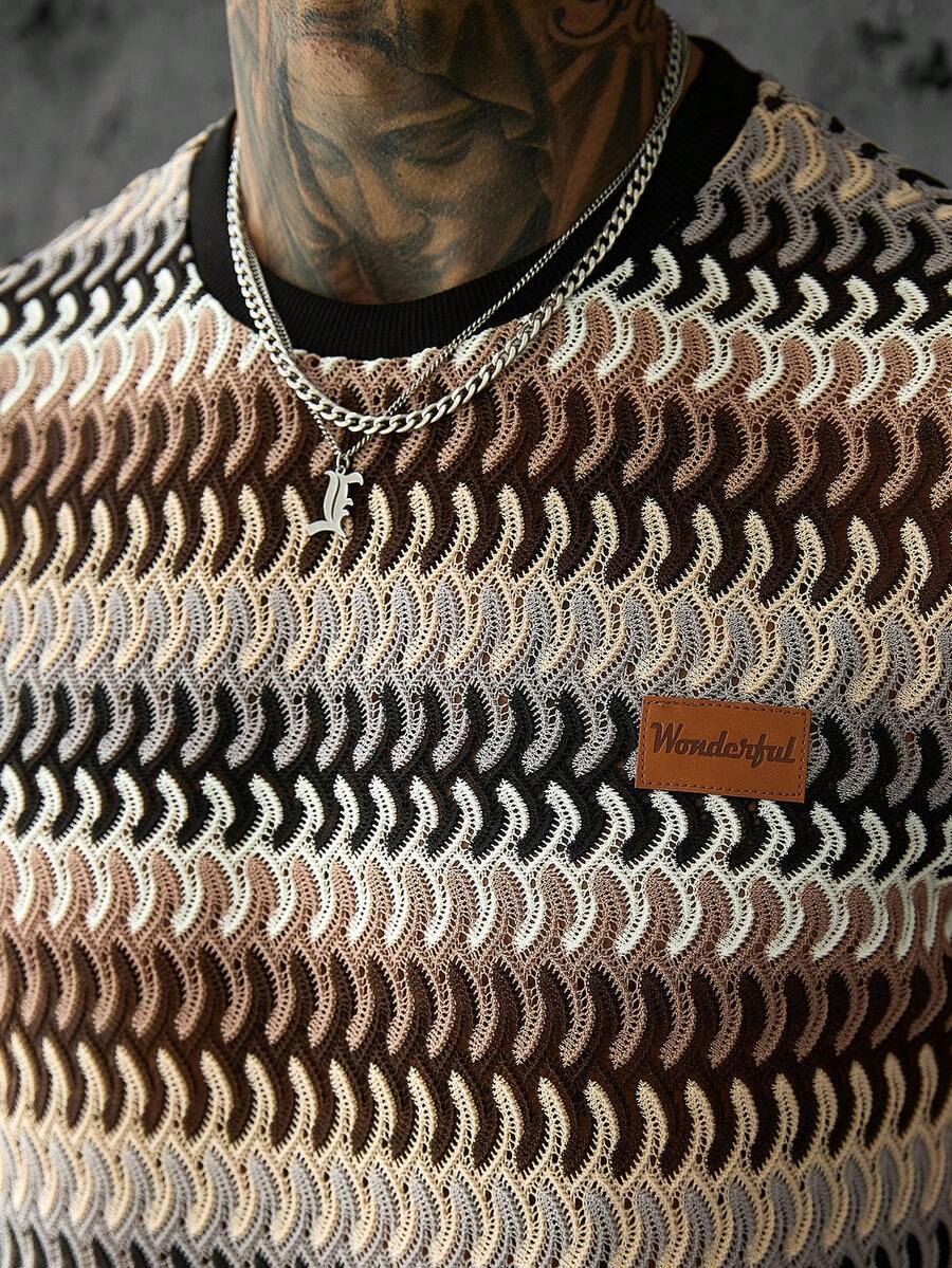 Camiseta Pavtros Jacquard Logotipo
