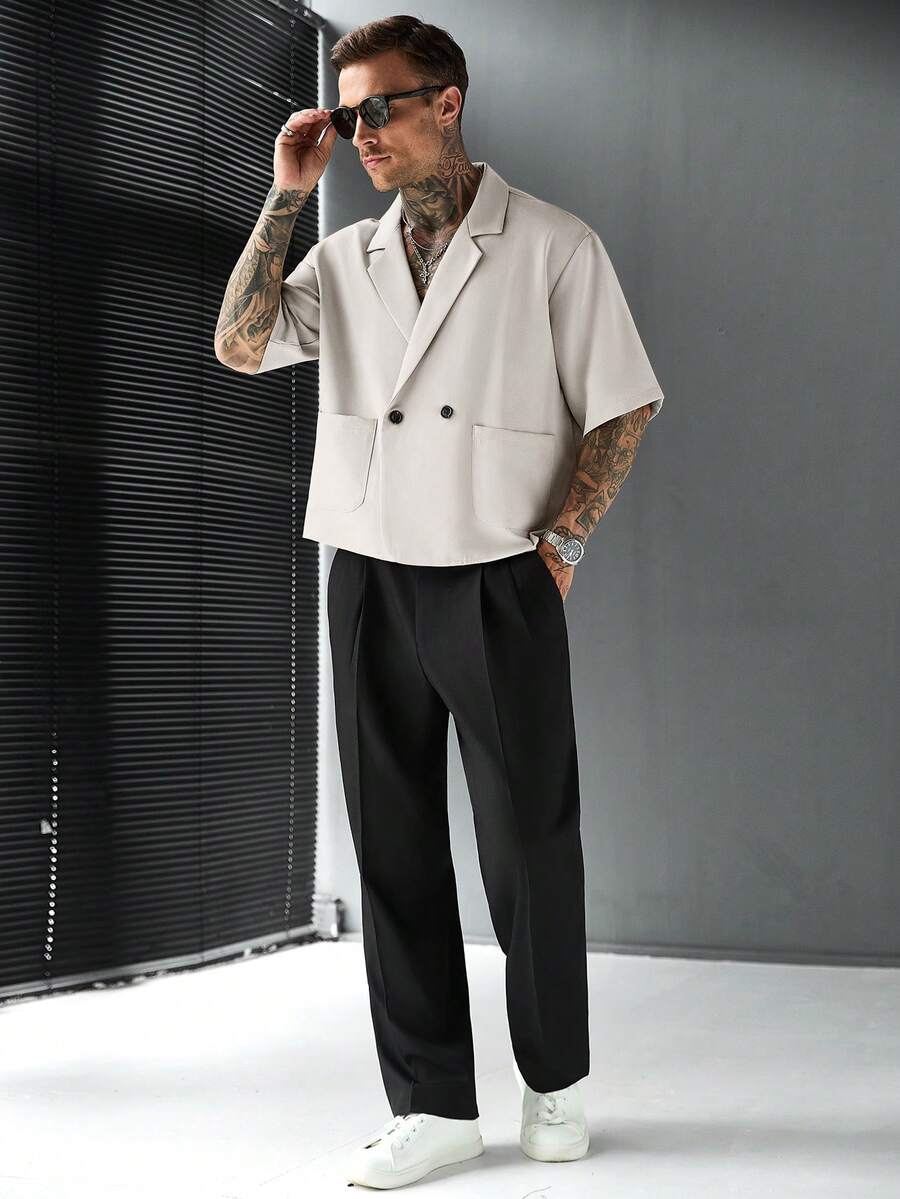 Camisa Pavtros Botões