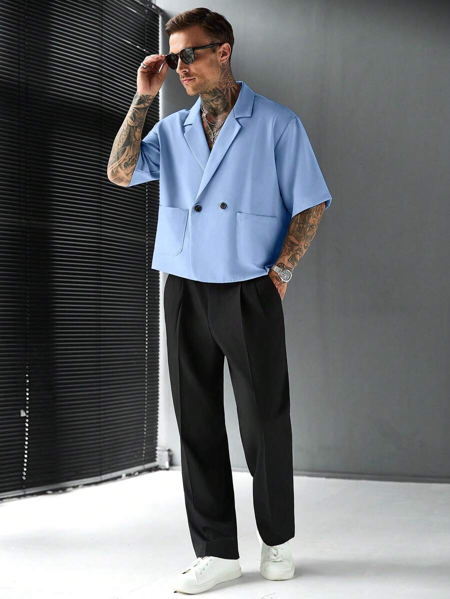 Camisa Pavtros Botões