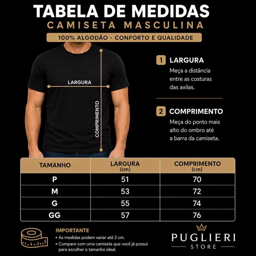 Kit Pavtros Diário Premium 4 Camisetas