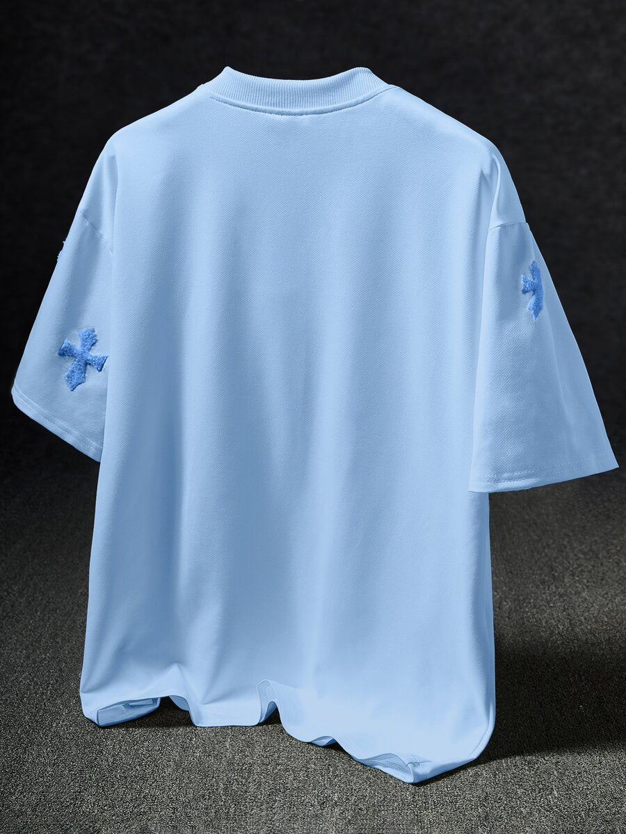 Camiseta Pavtros Estampa Cruzada
