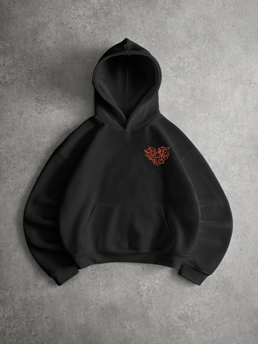 Moletom Pavtros Oversized Grafite Preto