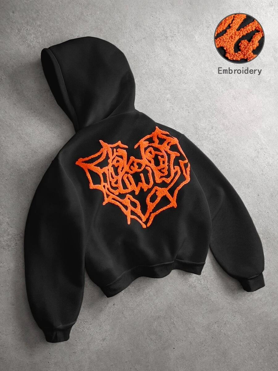 Moletom Pavtros Oversized Grafite Preto